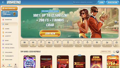 vegasino Gameplay